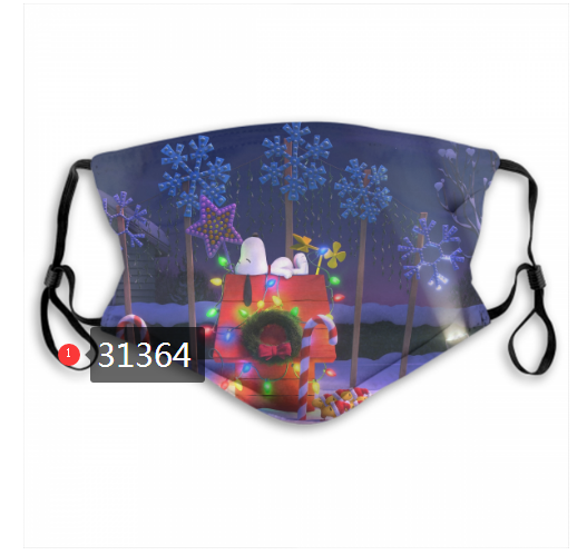 2020 Merry Christmas Dust mask with filter 59